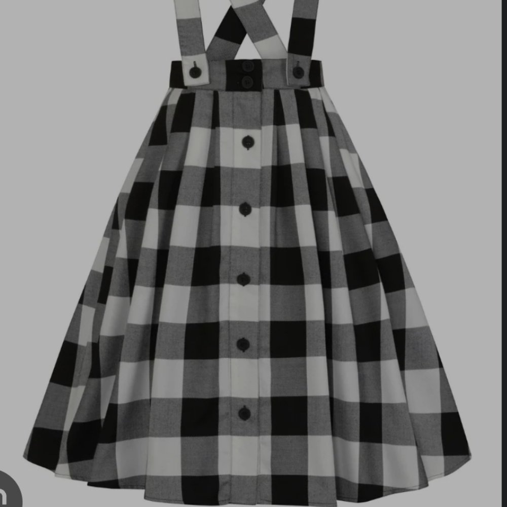 Hell Bunny plaid skirt XL